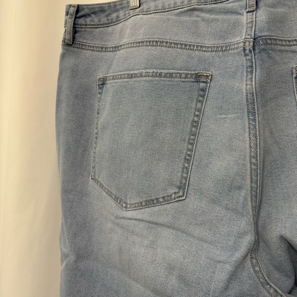 Seven7 Women’s Loose Straight High Rise Jeans Plus Size: 22W - Picture 10 of 10